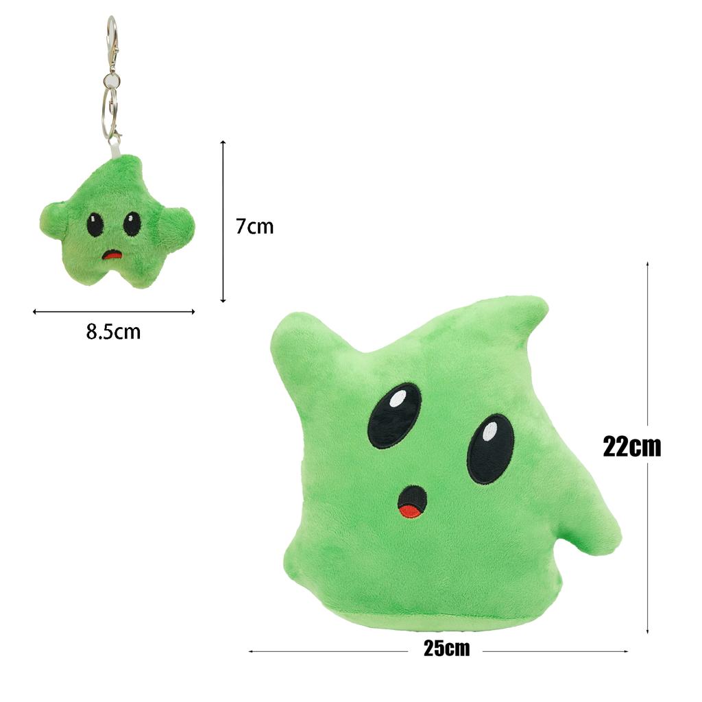 Colorful Star Plush Toy Cute Star Shaped Pillow Soft Stuffed Doll Kids Birthday Gift