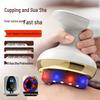 Electric Gua Sha and Cupping Massager with Meridian Brush and Heating for Full Body Therapy