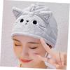 Hair Drying Towel Set Microfiber Fast Drying Coral Fleece Hair Wrap Turban for Women and Kids