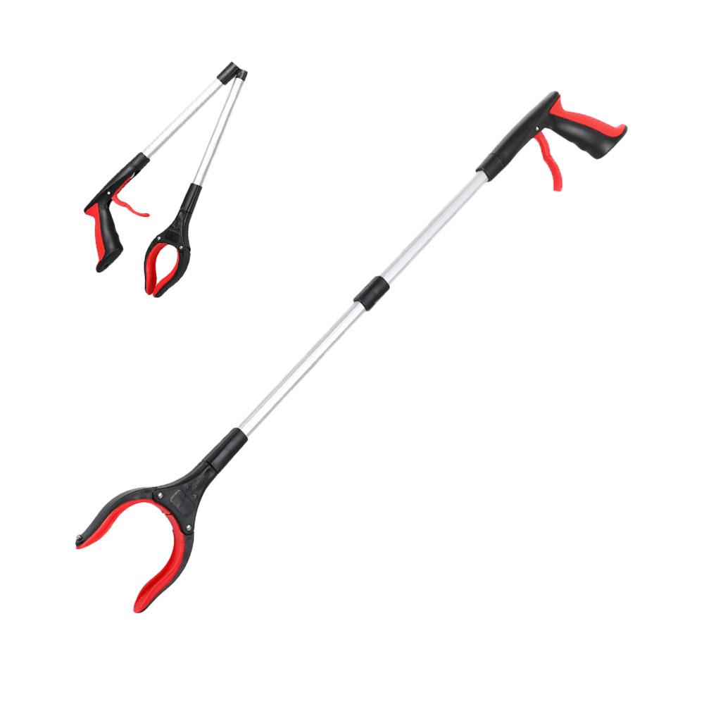 Pince de préhension pliable extra longue de 32 pouces, attrape-objets, ramasse-déchets, aide à la mobilité, aide à l'atteinte, outils à main pour personnes âgées