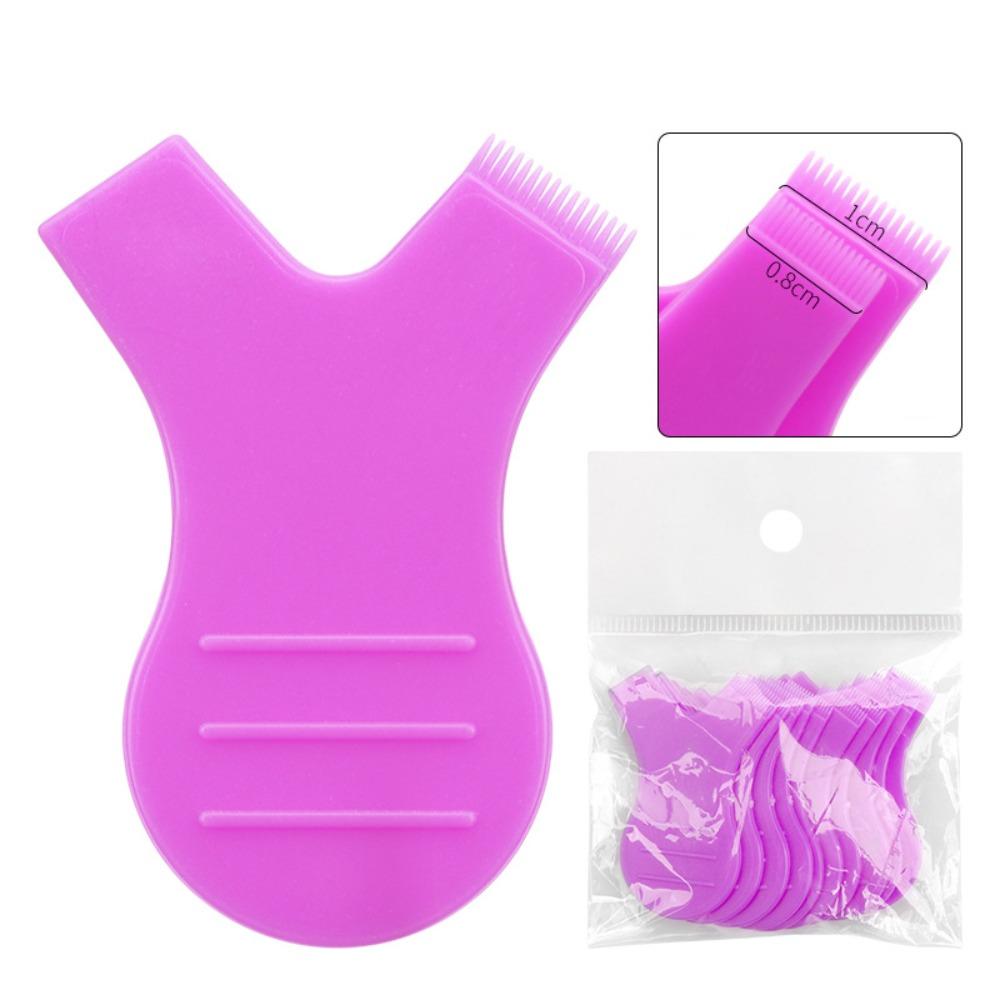 10PCS New Soft Plastic Eye Lash Lift 8 Colors Y Shape Lash Extension Graft Eye Lash Perming Pad Mascara Tool