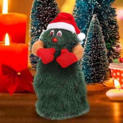 Decoration Decor Wear-Resistant High-quality Materials Christmas Tree Dancing Toy for Desktop