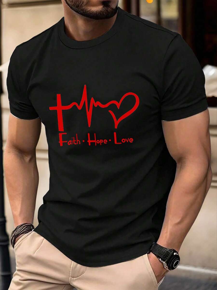 

Mountain-inspired minimalist design unisex T-shirt L