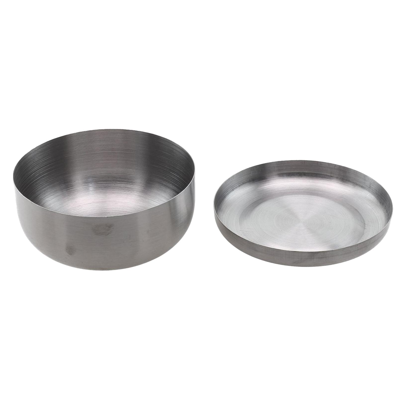 Unbreakable Silver healthy Bowl Rice Korean Stainless Steel outdoor camping fashion high quality hot selling 2018 8 5cm