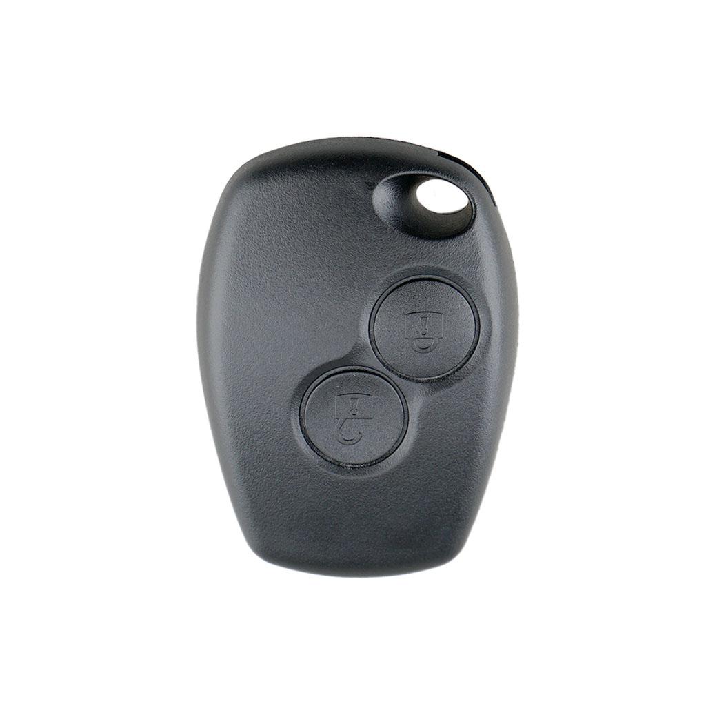 2 Buttons for Key for Shell Auto Car for Key Fob for Shell Cover Dustproof for Case Replacement for Remote Kangoo 2 Modu