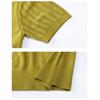 Summer Women's Ice Silk Knitted T-shirt Mom Summer Outfit Thin Hollow Out Knitted Top Short Sleeve