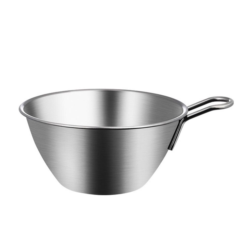 with Handle Bowl 304 Stainless Steel Fine Mesh Strainer Colander Basket  Kitchen Tool