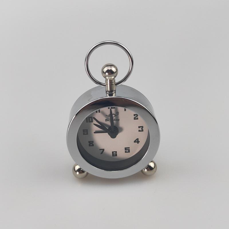 Creative Student Hour Clock Children's Bedside Mini Alarm Clock