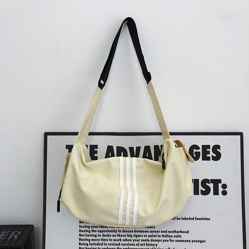 Macaronfarben Leichte Umhängetasche für Schwimmen, Yoga, Fitness, Reisen - Große Kapazität Unisex