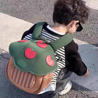 Cute Go Out Play Backpack New Mushroom Backpack Boys and Girls Small School Bag