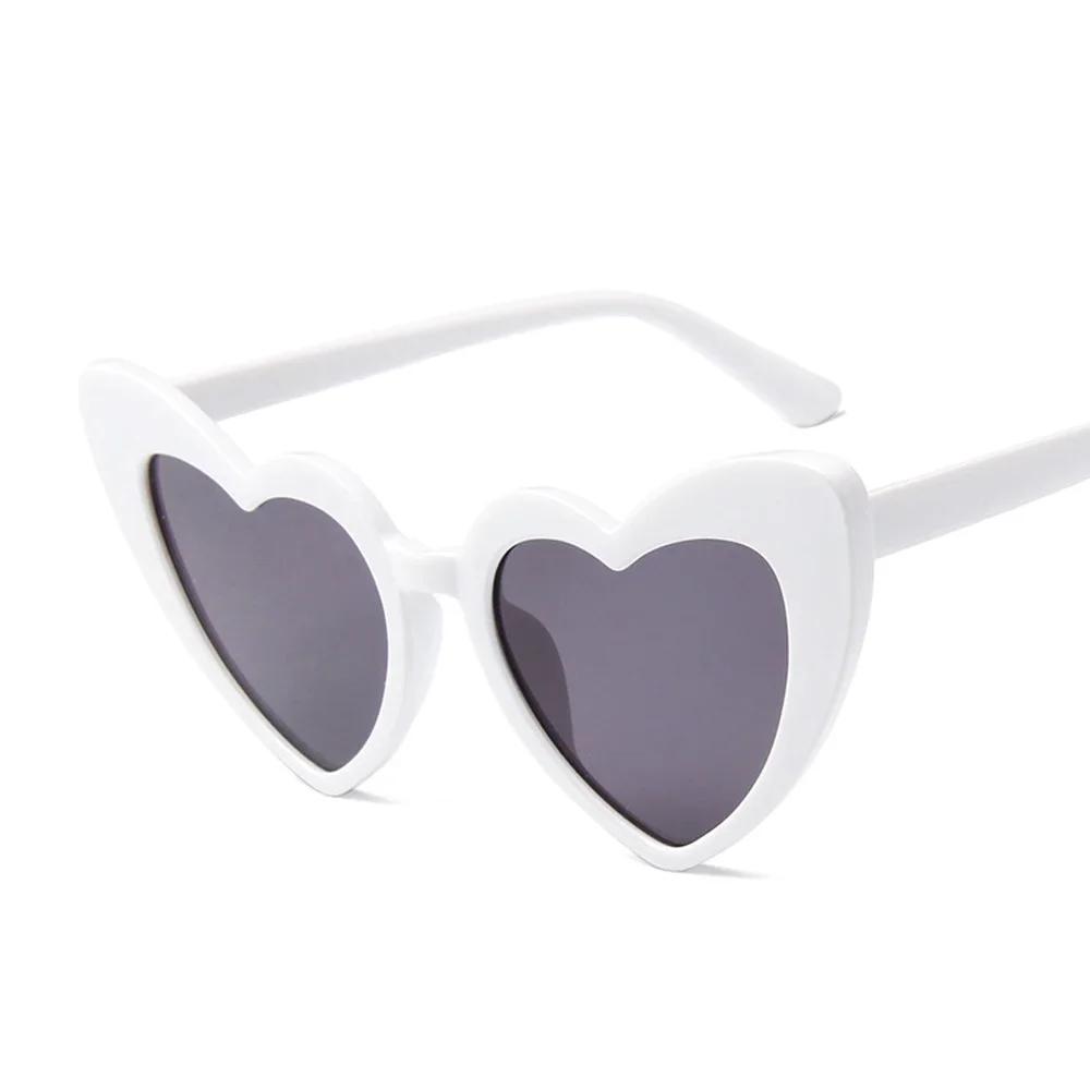 1Pc Retro Love Heart Shaped Sunglasses For Women Fashion Love Heart Sunglasses Uv400 Protection Eyewear Goggle