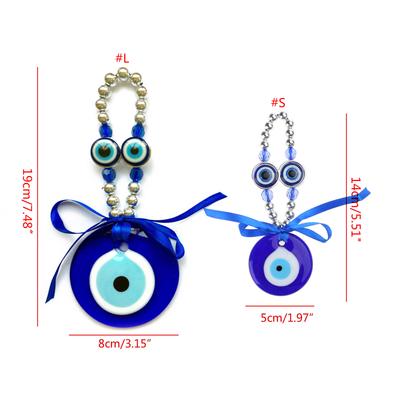Third Eye Lucky Pendant Car Interior Decoration for Evil Eye Hanging Pendant Vehicles Home Wall Ornament Accessories
