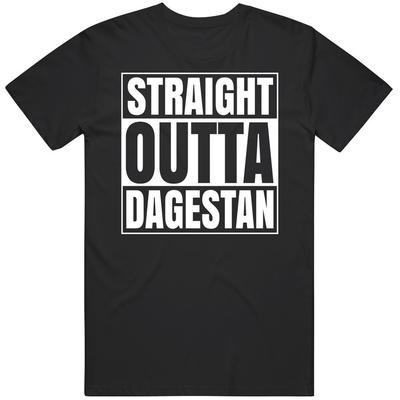 Straight Out Of Dagestan MMA T-Shirt