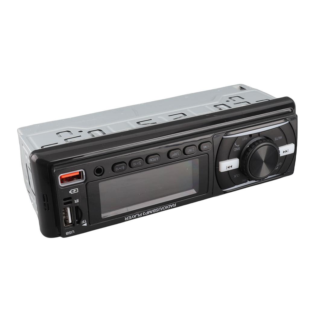 Single DIN Car Radio Wireless Remote Stereo Audio System with RGB Light APP Control Support FM Lossless MP3 Memory Card