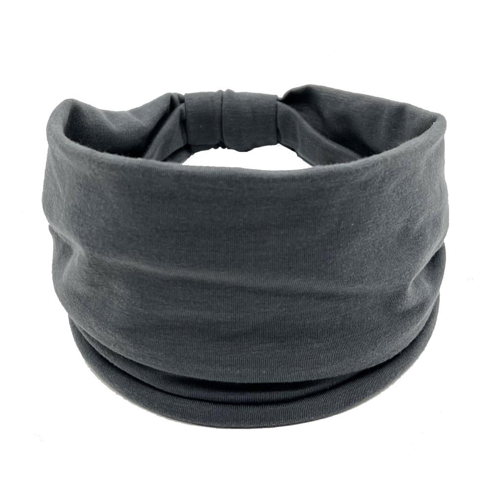 Women Solid Color Elastic Yoga Hair Band, Sweat Absorbing Sports Headband, Fashion Daily Gift Accessories