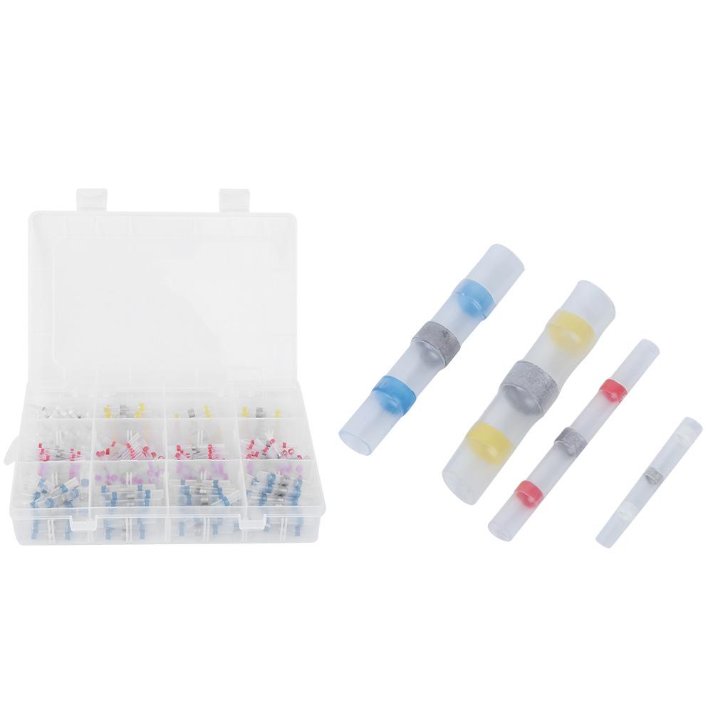 200PCs Solder Connector Terminal Insulation Waterproof Heat Shrink Seal Power Control Accessory