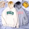 Men's Long Sleeves Brooklyn 1898 New York U.S.A Printing Female Hoodies Autumn Winter Sweatshirt Clothing Loose Oversize Hoody