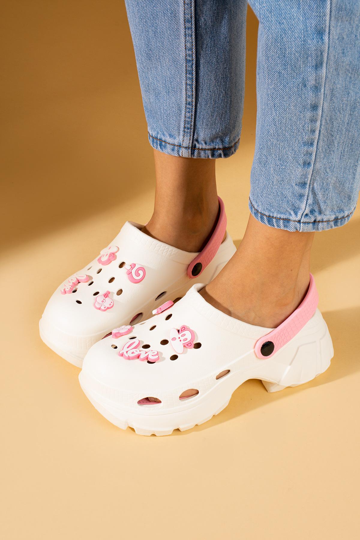

High Sole Women s Eva Sandals DNZ 500Vanilla 37 Фуксія