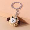 Niedliche Handgestrickte Cartoon-Tier Biene Welpen Schlüsselanhänger Gehäkelte Liebesherz Schlüsselanhänger Anhänger Handtaschen Dekor Damen Mädchen Schmuck Geschenke