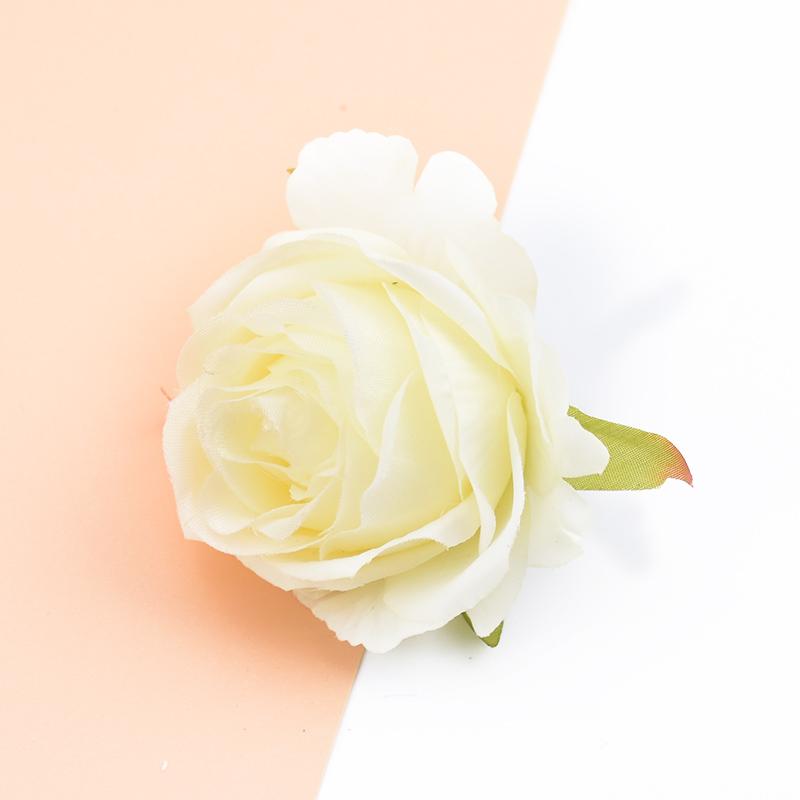 10/20 Stück Künstliche Blumen Seidenrosen Wand Scrapbooking Kränze DIY Geschenke Süßigkeitenbox Haus Zimmer Hochzeit Außen Dekoration Handarbeit