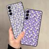 Cartoon Daisy Phone Cover Case for Samsung Galaxy A55 A41 A06 A50 A05 A70 A53 A17 A37 A12 A57 A15 A23 A13 A52 A36 A25 A16 A73