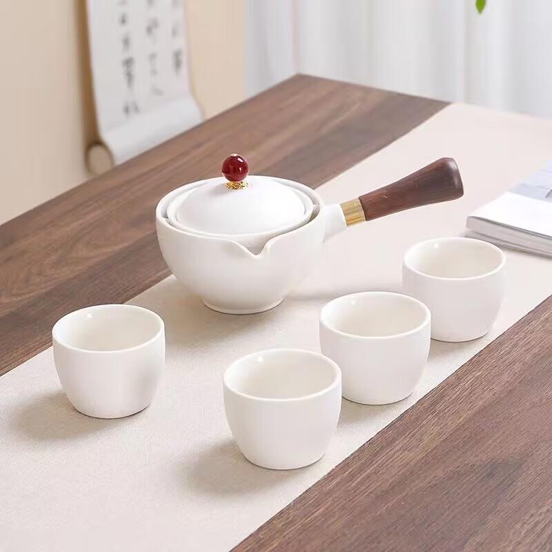 Ting Le Ceramic Kung Fu Teapot Set