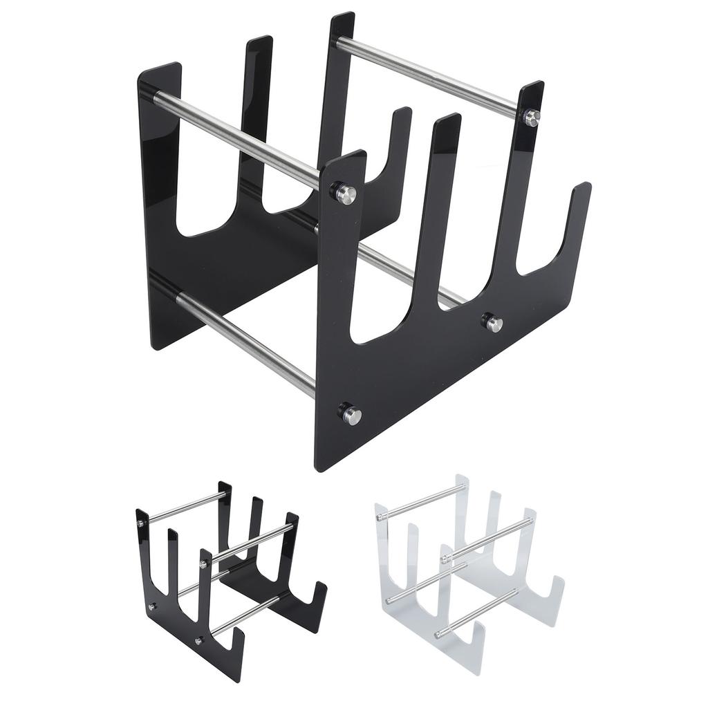 Keyboard Display Stand 3 Tier Acrylic Desk Keyboard Storage Holder for Mechanical Gaming Keyboard