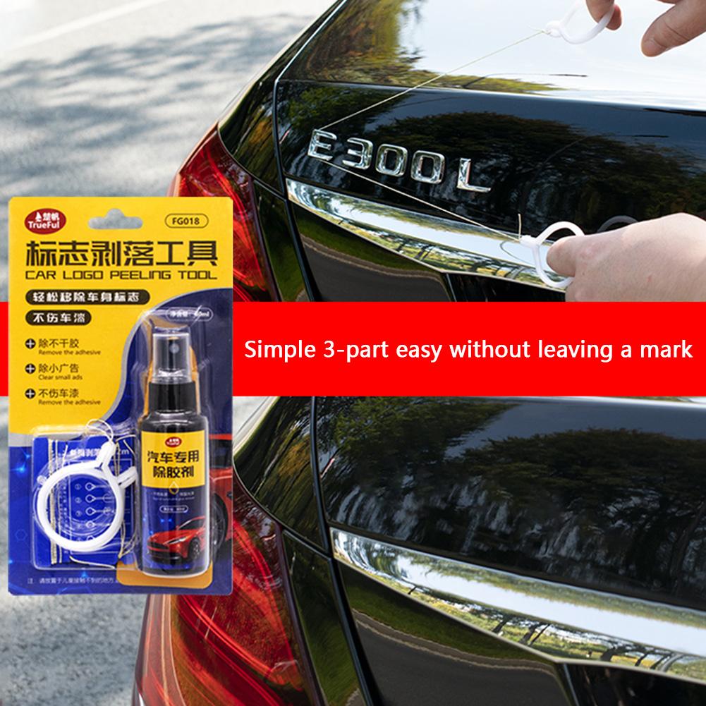 Plastic Scraper Car Lettering Adhesive Badge Emblem Decal Removal Tool