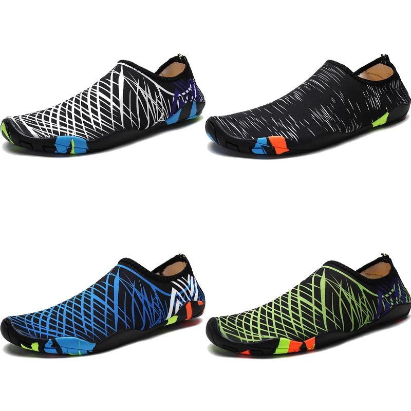 

Мужские водные туфли для плавания, пляжные аквашузы, быстросохнущие носки для дайвинга, кроссовки для ходьбы по воде, женская обувь для фитнеса и йоги 36