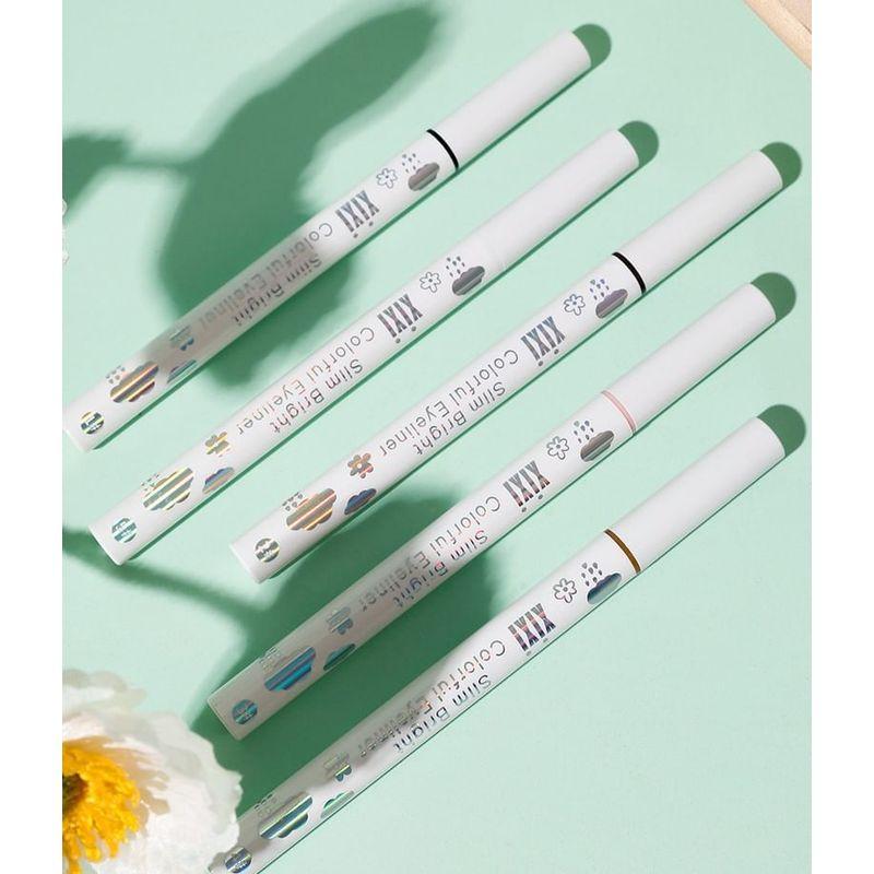 xixi - Low Saturation Eyeliner Pen - 3 Colors