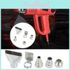 Gun Nozzles Heat 5pcs 35mm Diameter Hot Air Gun Heat Resisting Nozzles Stainless Steel For Rework Soldering Station Hot Blower