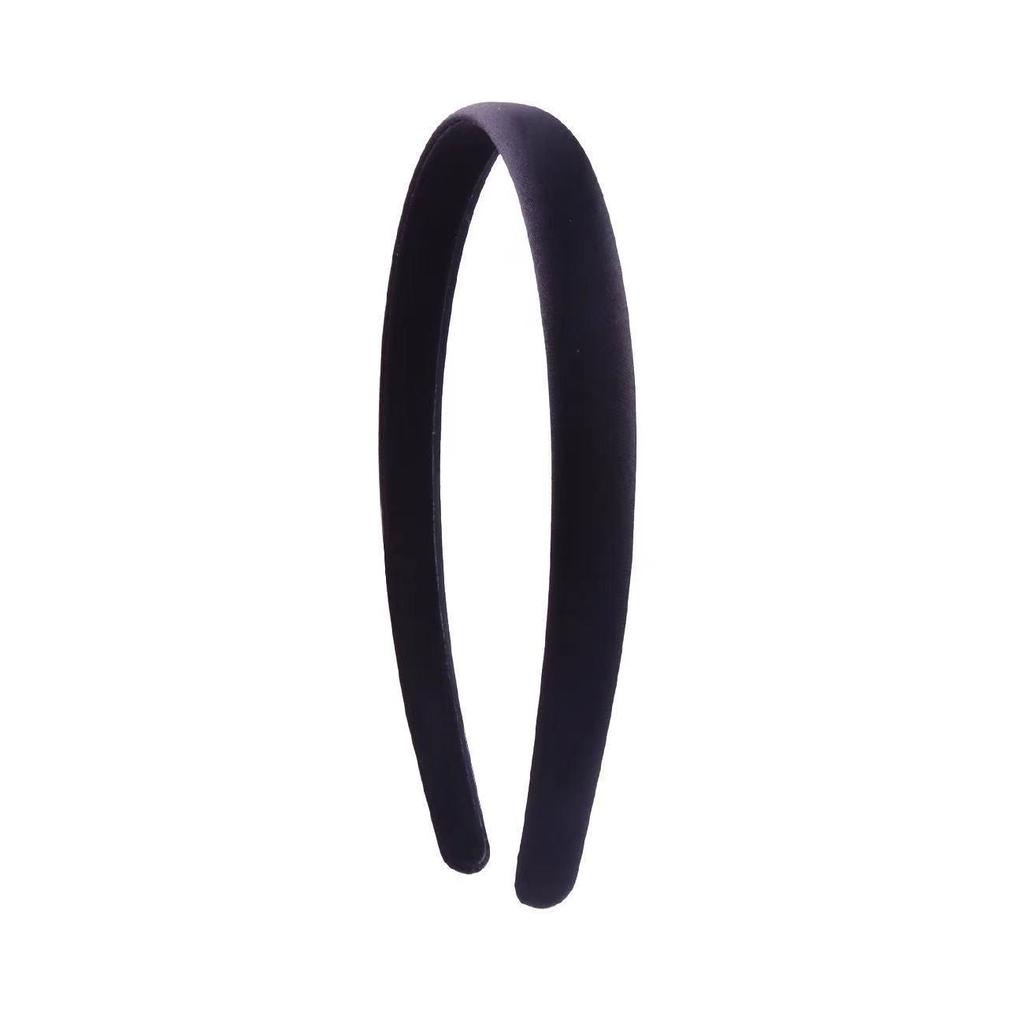 Kids' Solid Color Wide Edge Headband – Handmade Fabric Base, Perfect for Summer DIY Accessories