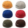 Cappello a Cupola Vintage Uomo Cappellino da Pescatore in Cotone per Uomo Donna Primavera Autunno Cappello Senza Visiera Cappelli Hip Hop Cappelli da Proprietario Senza Visiera Streetwear
