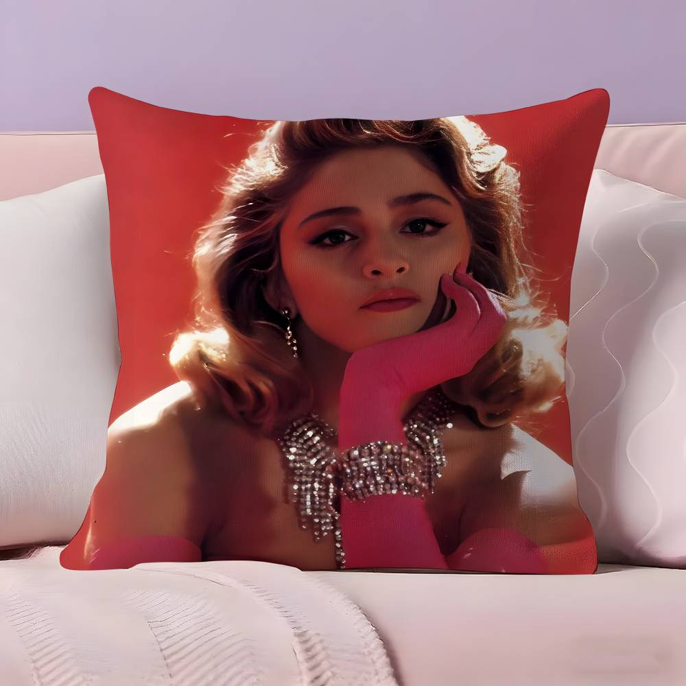 Singer MMadonna Like aVirgin Pillow Case Ultra Soft Skin Friendly Fabric Cloud Like Comfort  Concealed Zipper