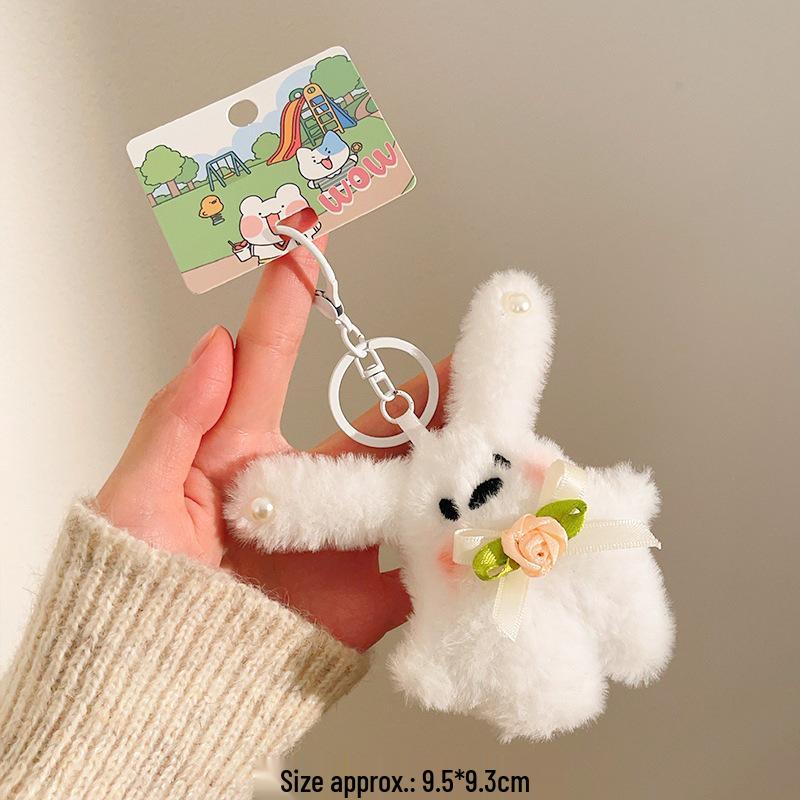 Entzückender Plüschtier Schlüsselanhänger Taschenanhänger