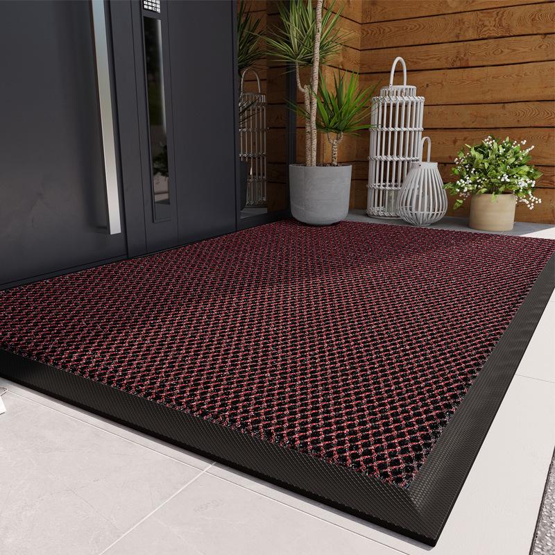 Non-Slip Outdoor Entrance Doormat - Elastic and Durable Front Door Mat