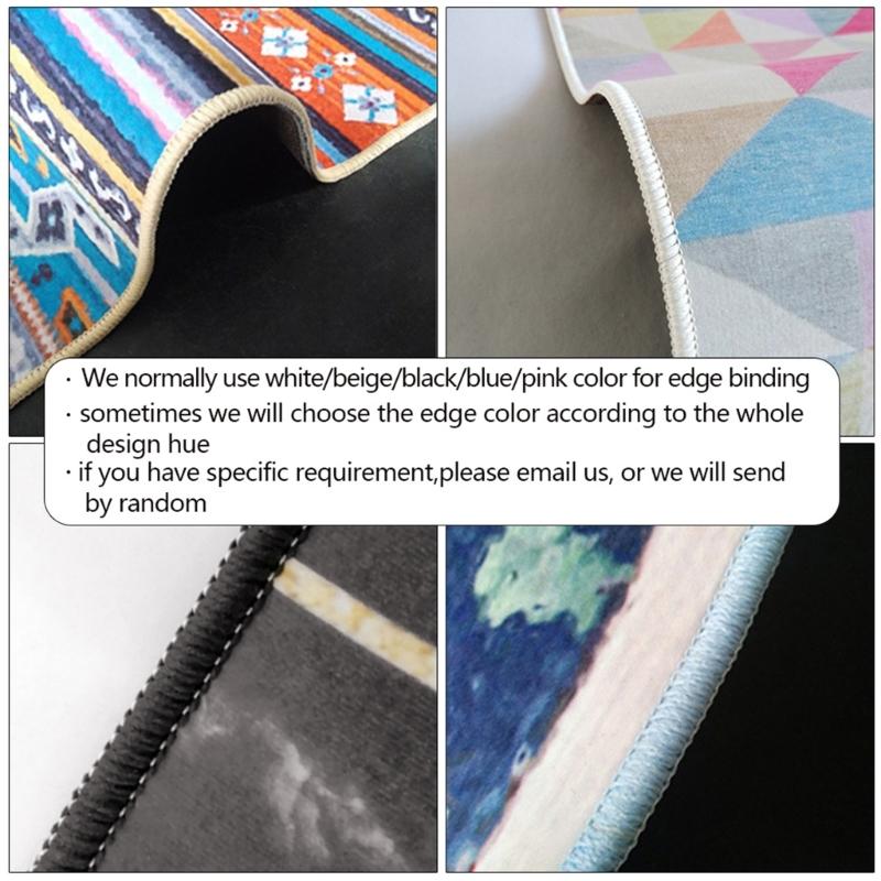 Transform Home Geometric Pattern Rug NonSlip Rug Front Door Mat Kitchen Rug Indoor Door Mat Home Textiles Product