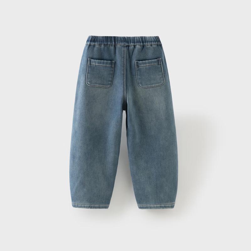 DaveBella Boys' Washed Denim Casual Pants