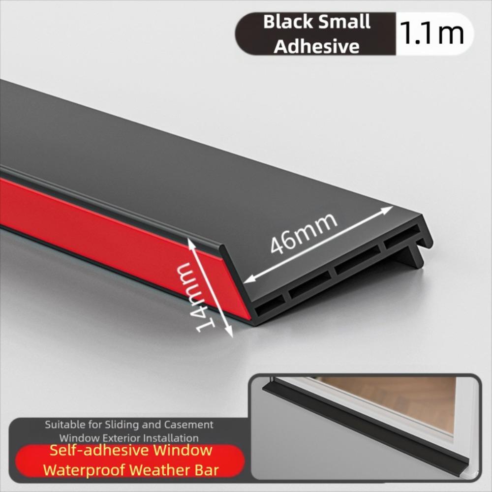 

Ainproof Water Backflow Window Water Blocking Bar TPE Leakage Maintenance Sealing Strip Self-Adhesive Waterproof Water Barrier