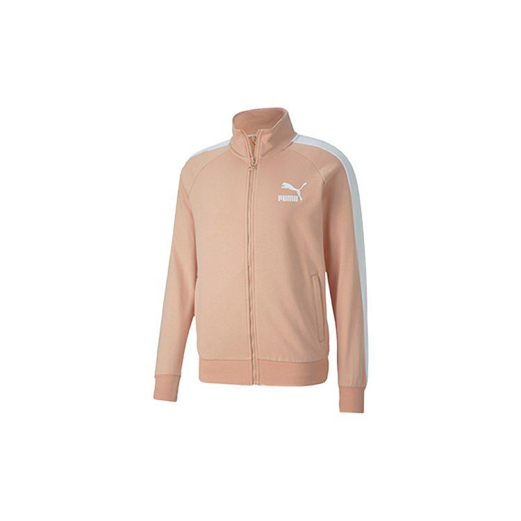 Puma Minimalistic Casual Jackets Men's Pink Stand Collar Moderate Other 595976-70
