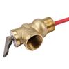 High Pressure Solar Water Heater Component Brass Texture 0.7Mpa Safety Valves Suitable for Home and Small Business Use