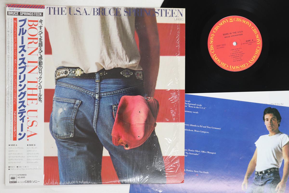 

LP Record BRUCE SPRINGSTEEN - Born In The USA 28AP2850 CBS SONY 1984 Japan Obi Rock Used
