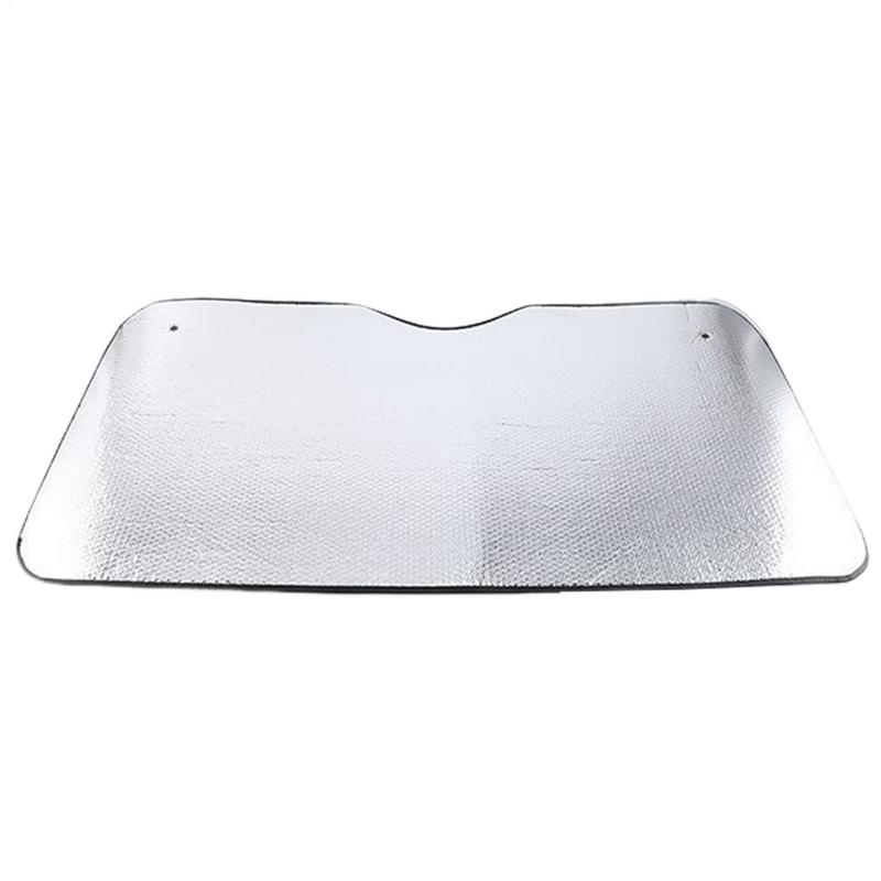 Truck Windshield Sun Shade Car Window Sunshades Anti-UV Thickened Sun Shade Cover Foldable Windshield Block Cover 220cmx80cm