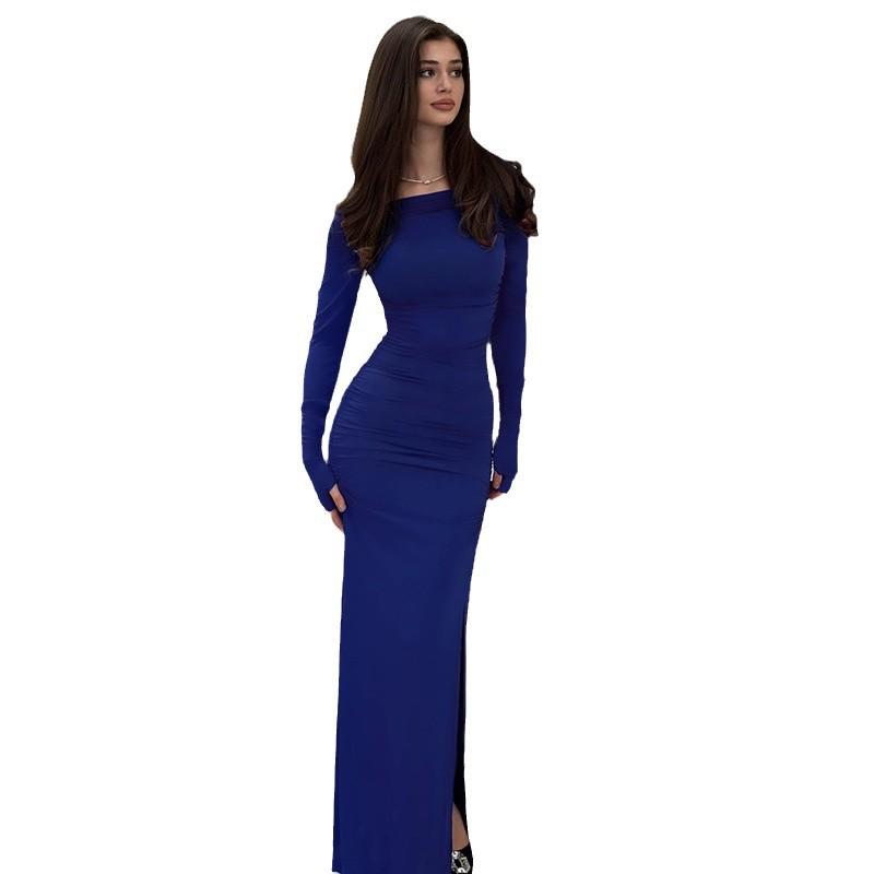 Grenzüberschreitendes One-Shoulder Mini-Abendkleid - Europäischer & Amerikanischer Stil