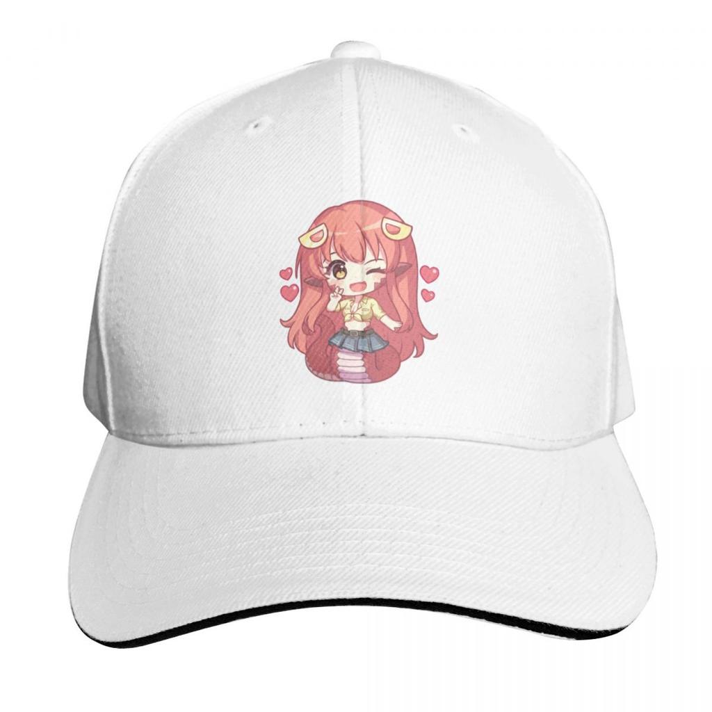 Miia Chibi Baseball Cap Winter Hat Christmas Hat Summer Hat Big Size Unisexs Tennis Womens
