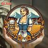 Segno in Latta Metallico Birra Decorazione Murale 20x30cm