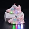 Kuromi Light-up Princess Fashion Sneakers for Girls - Spring/Autumn Collection