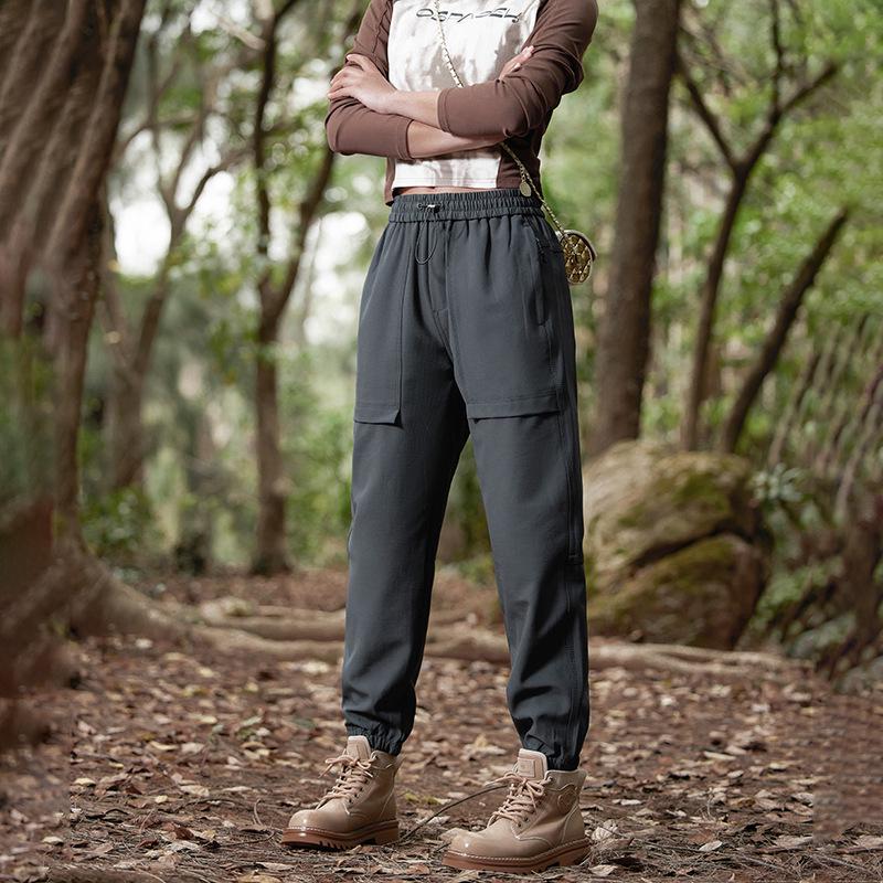 

Унисекс Водонепроницаемые Ветрозащитные Брюки-Парашюты на Флисовой Подкладке для Альпинизма Осень/Зима 2XL