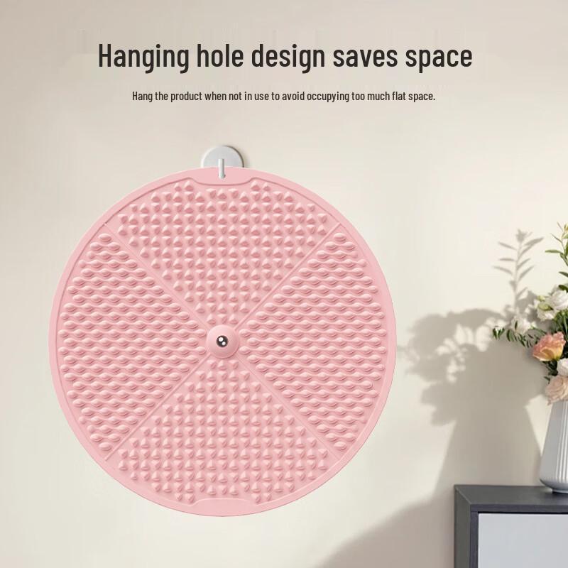TLXT Round Silicone Magnetic Acupressure Mat