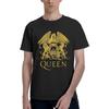 MADABO for Queen Band Unisex-Adult Crew Neck Short Sleeve Cotton T-Shirt Black
